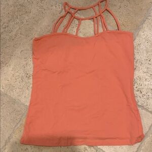 Women's Coral Strappy Top